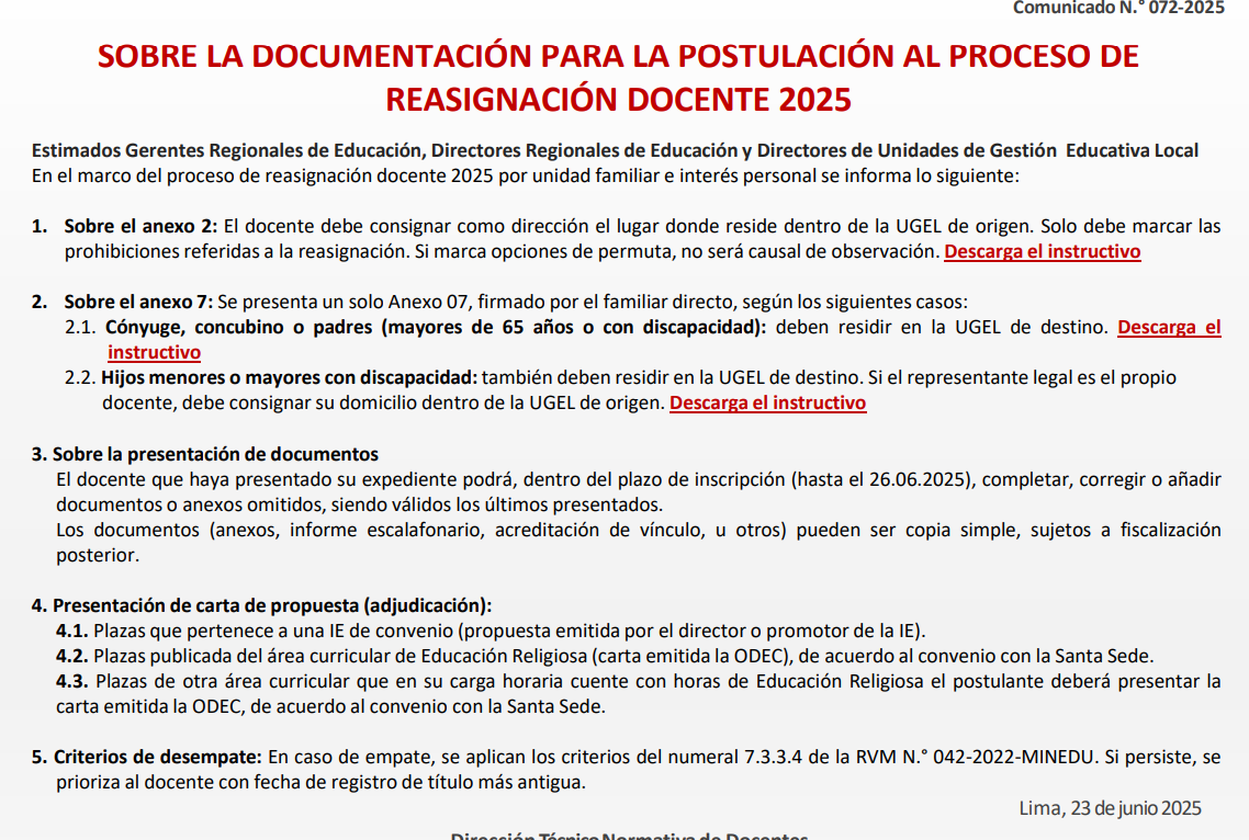 Imagen Comunicado